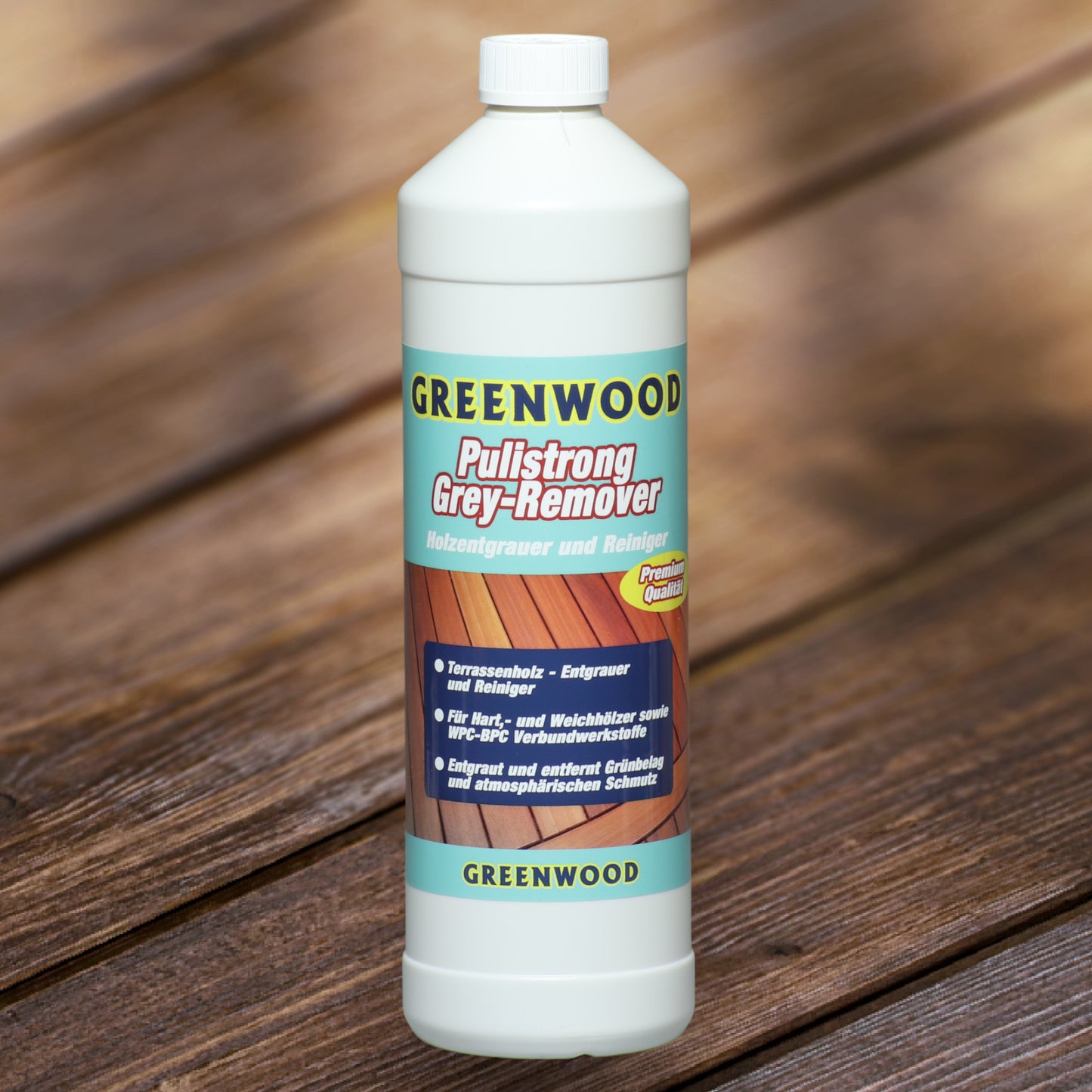 Pulistrong Grey-Remover Entgrauer 1 l - Holzterrassen und WPC Remover