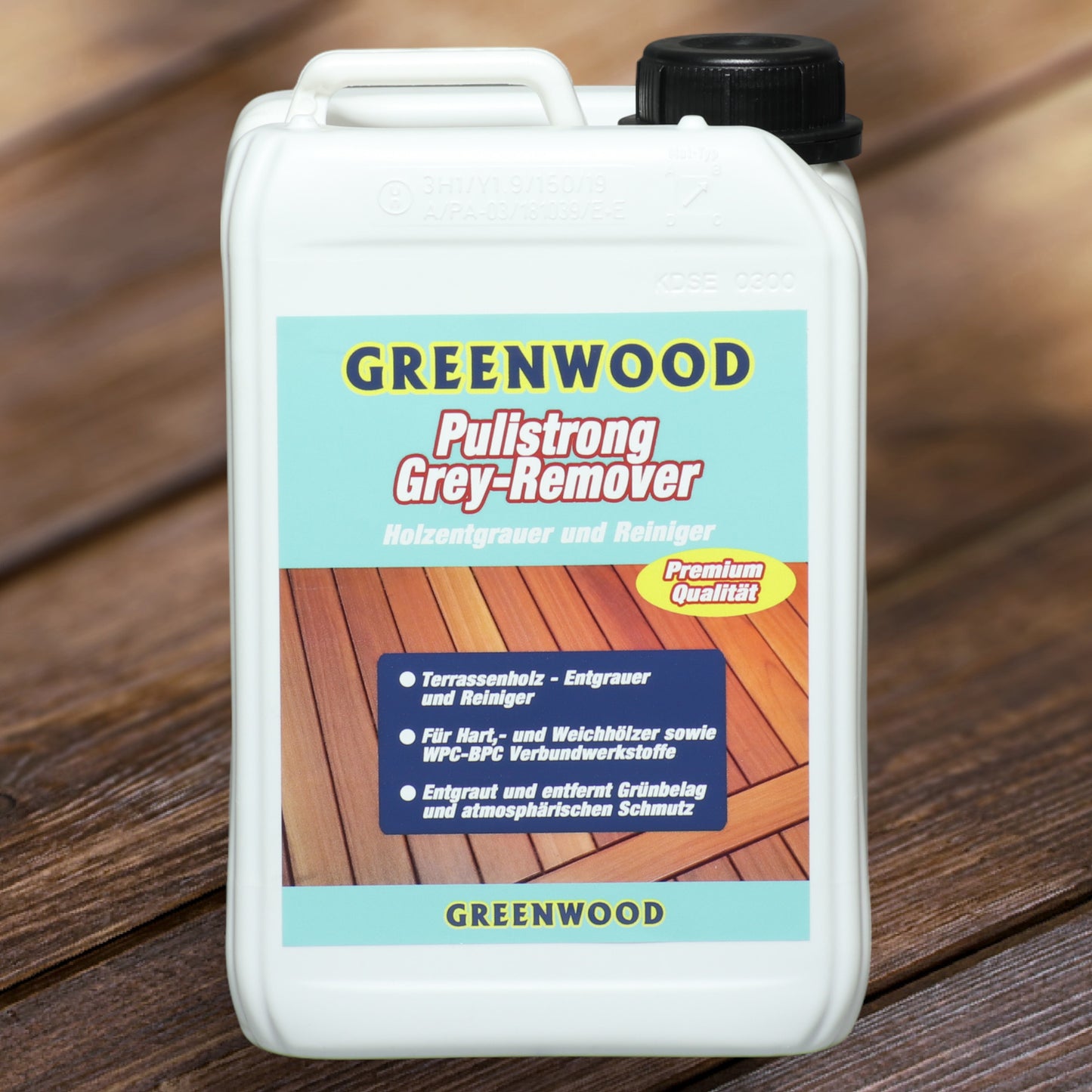 Pulistrong Grey-Remover Entgrauer 3 l - Holzterrassen und WPC Remover
