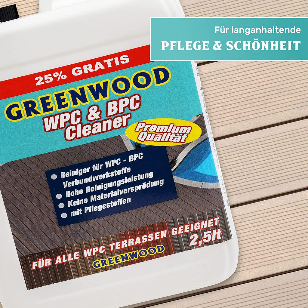 Greenwood WPC Terrassen Reiniger 2,5 l